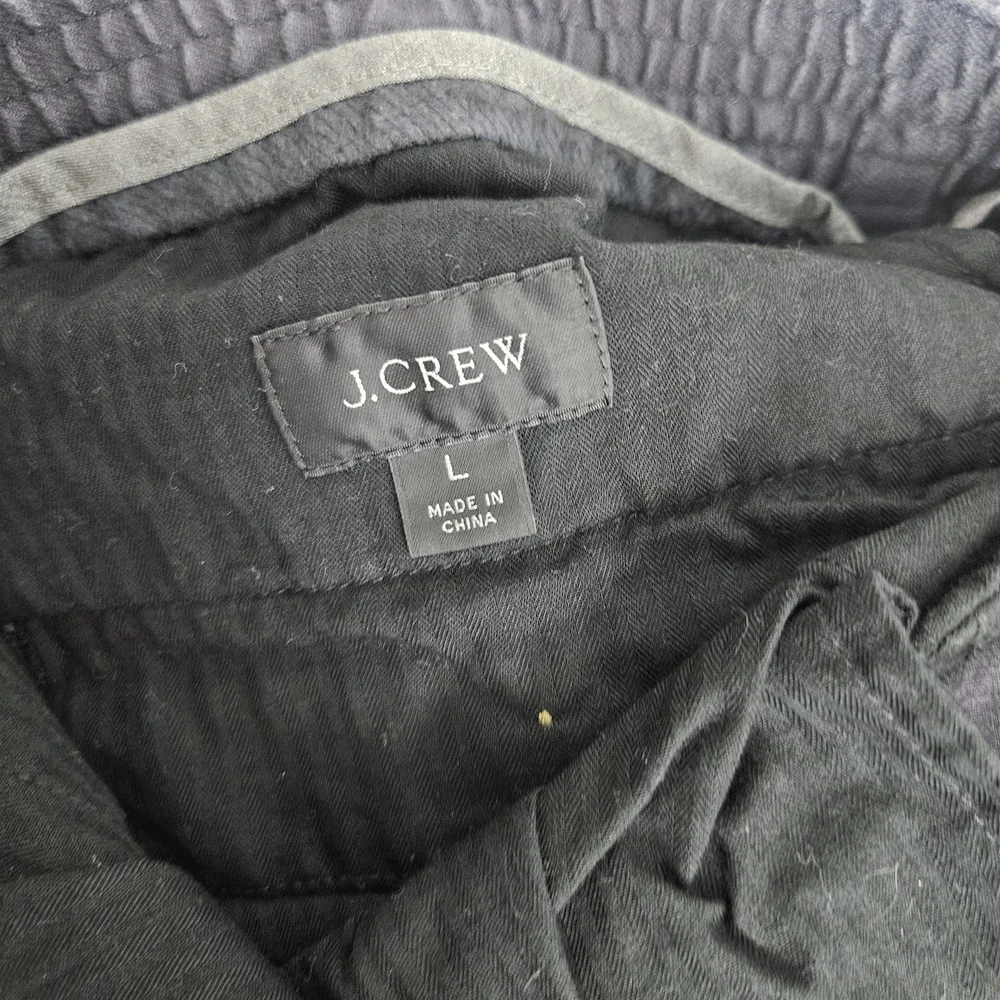 J.Crew Classic-fit stretch hemp-organic cotton blend suit pant Size L